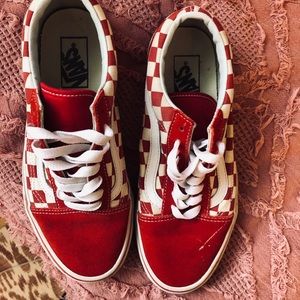 Checkered vans